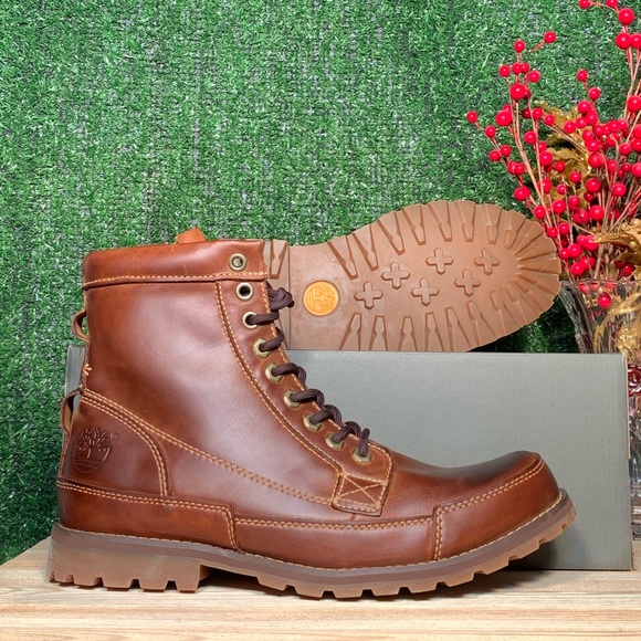 NEW TIMBERLAND MEN'S EARTHKEEPERS LEATHER 6IN BOOT - Picture 5 of 8